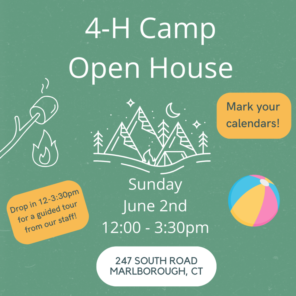 Camp Calendar | Hartford County 4-H Camp